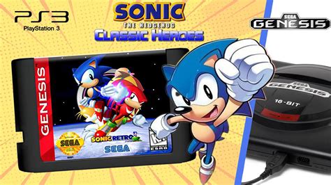 Sonic Classic Heroes Sega Genesis PS3 Hen PKG YouTube