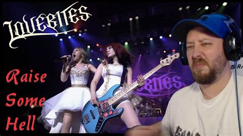 Lovebites Raise Some Hell Live Reaction Metal Musician Reacts