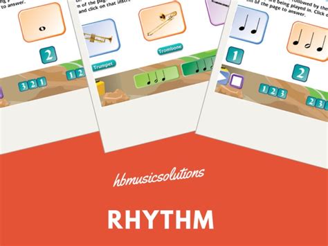 Musical Rhythm Interactive Games Bundle | Teaching Resources