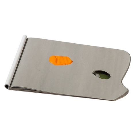 Soho Urban Artist Grey Toned Disposable Palette Pad Wthumb Hole X