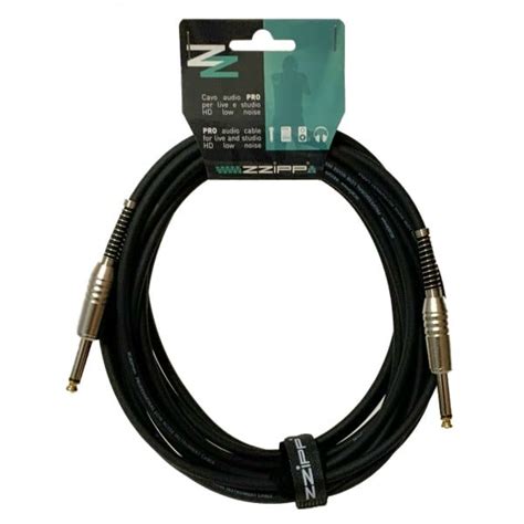 Cavo ZZIPP JLZZG600 Jack 6 35 Sbilanciato Con Molla Di Sicurezza Per