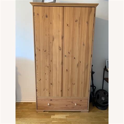 Ikea Pine Wardrobe Aptdeco