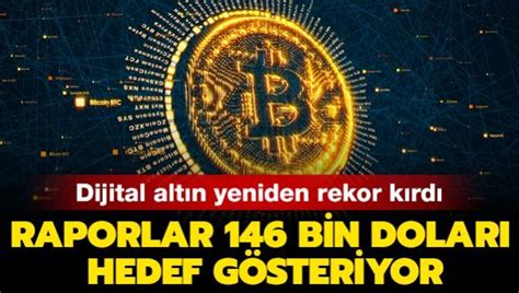 Bitcoin yeniden rekor kırdı JP Morgan 146 bin dolar hedef koydu