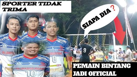 SPORTER TIDAK TRIMA PEMAIN BINTANG JADI OFFICIAL SIAPA KAH DIA MASTRI