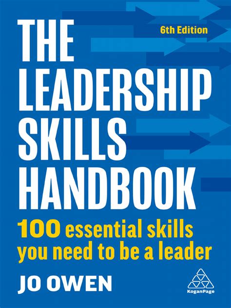 Owen J The Leadership Skills Handbook 100 Essential Skills 6ed 2024 Pdf Leadership Luck