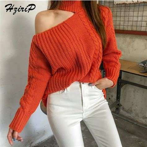 Hzirip 2018 Autumn Women High Quality All Match Comfortable Knitted