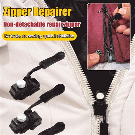 Non Detachable Repair S Change Zipper Quick Install Removable Zipper