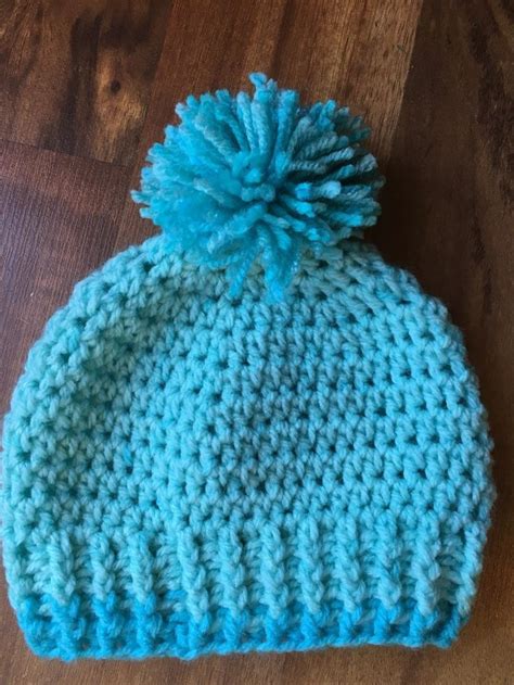 Basic Crochet Hat Pattern 8 Sizes Newborn Adult By Crochet It Creations