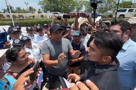 Policías de Campeche en paro exigen diálogo con el Congreso PorEsto