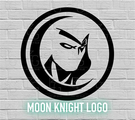 Moon Knight Logo, Marvel, Avengers Svg, Png, Eps, Dxf Cricut Cut File ...