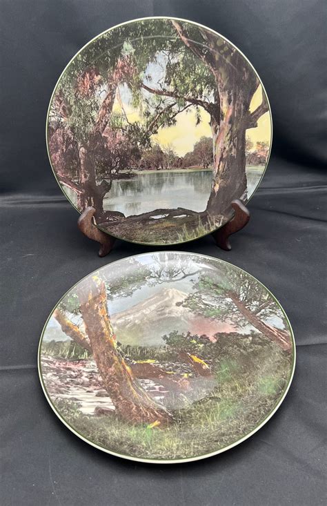 Vintage Royal Doulton Collector Plates Mount Egmont And Etsy