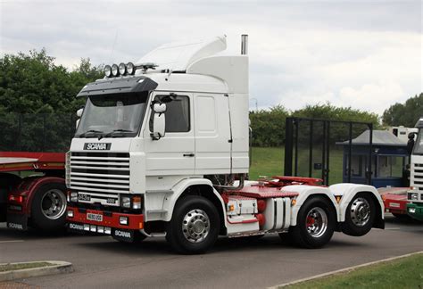 N690USO Scania 143M 450 Gaydon Retro Show 12 9 2021 Michael