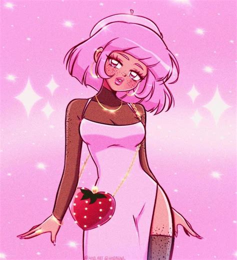 Pin By Shonny On Pink Art Girls Cartoon Art Cartoon Art Styles