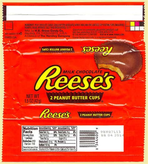 Reese S 1 Pound Cup Nutrition Facts - Nutrition Ftempo