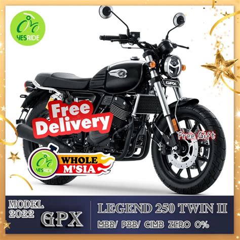 Gpx Legend Twin Ii Model Shopee Malaysia