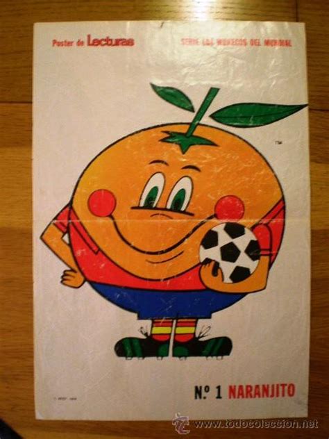 Póster De Naranjito Mundial España 82 Comprar Carteles De Fútbol