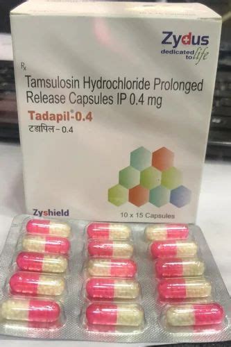 Tamsulosin Hydrochloride Prolonged Capsule 04 Mg At Rs 200strip In Umred