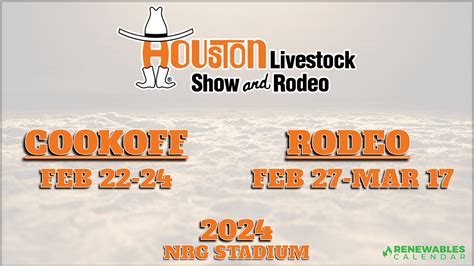 Houston Livestock Show And Rodeo Dates Schedule Evangeline Blake