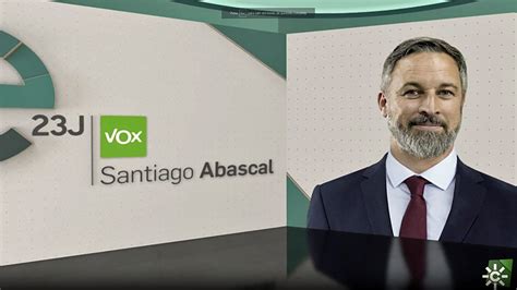 Canal Sur Entrevista A Santiago Abascal Candidato De VOX A La