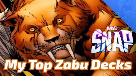 My Top Zabu Decks To Try In The New Marvel SNAP Season YouTube