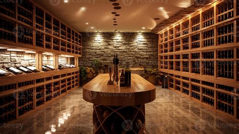 The Wine Cellar room of a beautiful bright modern style house