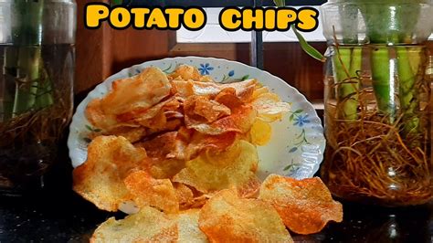 Homemade Crispy Potato Chips Youtube