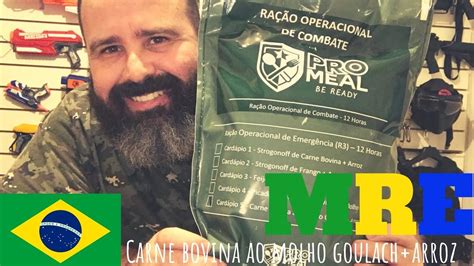 Provei A Ra O Militar Do Ex Rcito Brasileiro Pro Meal Youtube