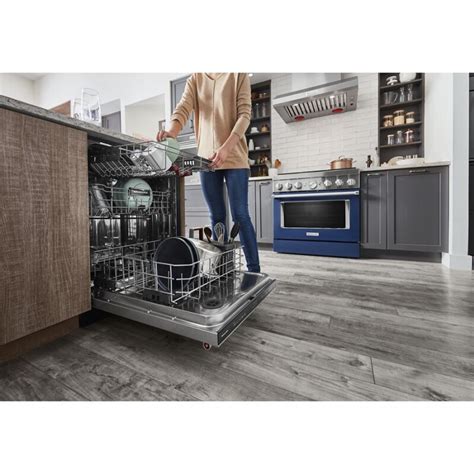 Buy Kitchenaid Dba Dishwasher In Printshield Finish With Freeflex