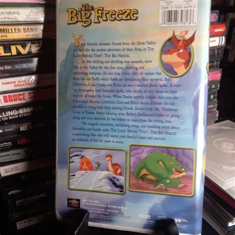 The Land Before Time Viii The Big Freeze Vhs Clamshell