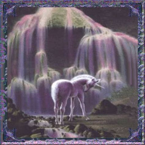 Under The Waterfall Unicorns Photo Fanpop