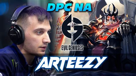 EG Arteezy Wraith King 21 1 7 Vs Quincy Crew Dota 2 Pro Gameplay