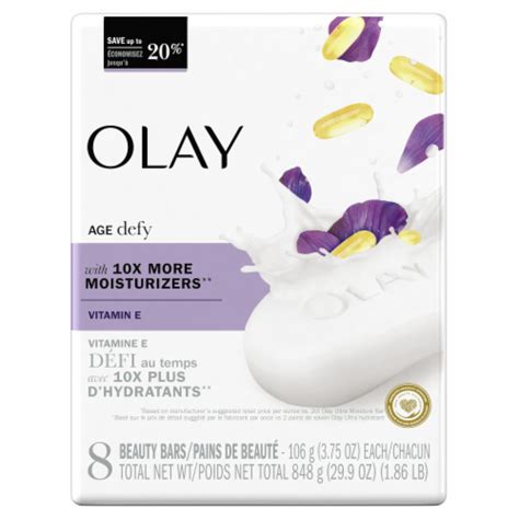 Olay Age Defying Bar Soap With Vitamin E And Vitamin B3 Complex Beauty