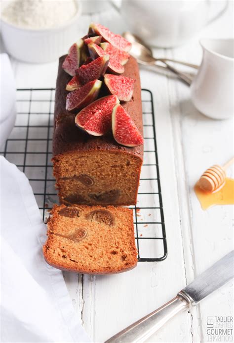 Le cake aux figues de Michaël Bartocetti Le Tablier Gourmet