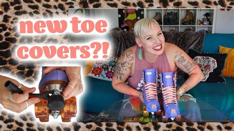 HOW TO PUT TOE GUARDS TOE CAPS ON ROLLER SKATES YouTube