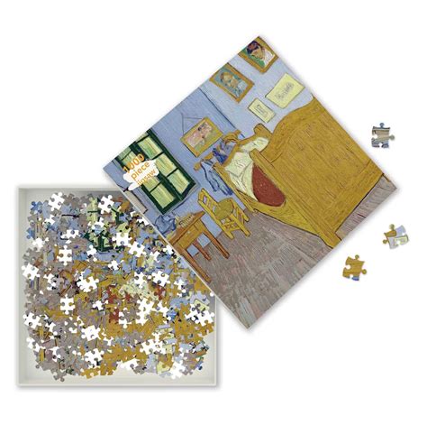 Adult Jigsaw Puzzle Vincent Van Gogh Bedroom At Arles Book Summary