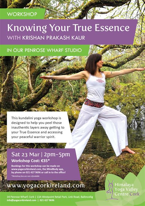 Knowing Your True Essence Kundalini Yoga Workshop With Krishan