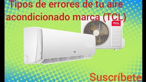 Tcl Airconditing Error Codes And Solutions How To 58 Off