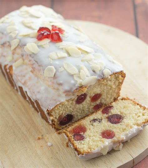 Cherry Bakewell Loaf Cake Neils Healthy Meals