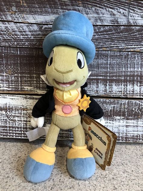 Jiminy Cricket Plush Toy Brand New With Tags Walt Disney Etsy