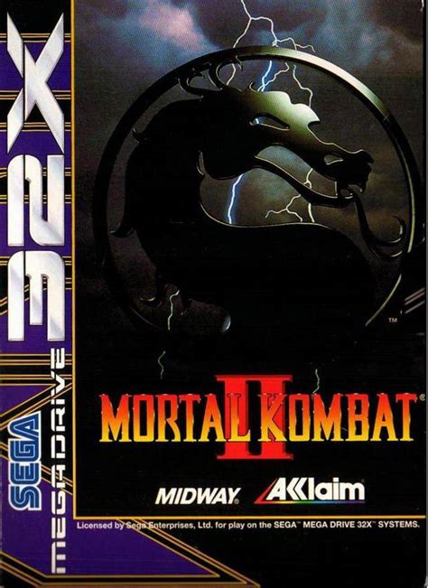 Mundo Retrogaming Mortal Kombat Ii Mega Drive X