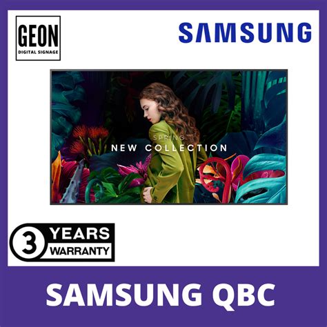 Samsung Qb C Qbc Lh Qbcebgc Crystal Uhd K Smart Digital Signage