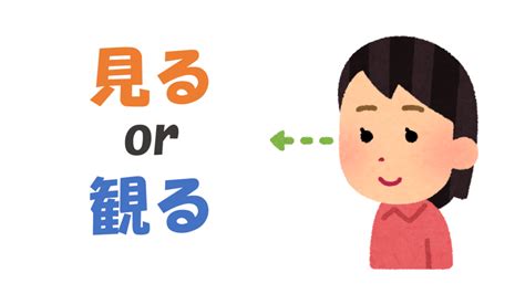 見ると観るはどう違う よりみち生活