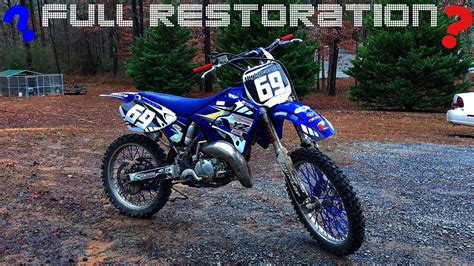 500 Full Dirt Bike Rebuild Yz125 Project Youtube