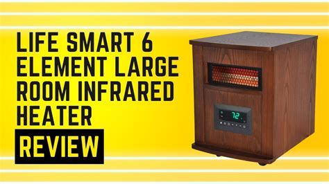 Life Smart 6 Element Large Room Infrared Quartz Heater Review Pros And Cons Explained Youtube