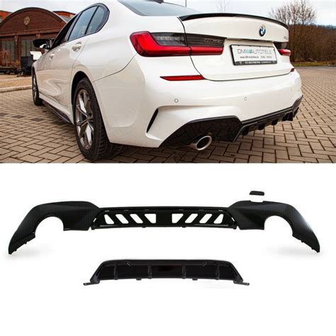 Sport Performance Heckdiffusor Schwarz Glanz Passt F R Bmw Er G G