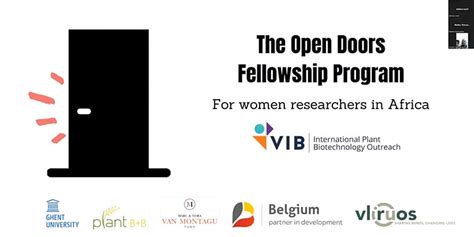 Open Doors Fellowship Program 2024 For Women Researchers In Africa