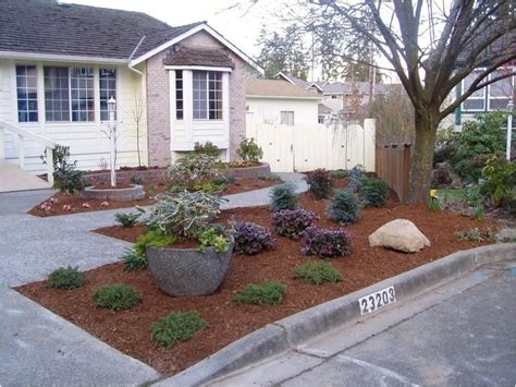 20 Front Yard Landscaping Ideas With Rocks No Grass Magzhouse