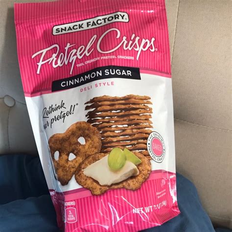 Snack Factory Cinnamon Sugar Pretzel Crisps Review Abillion