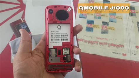 Qmobile J1000 Unboxing With Real Big Battery YouTube