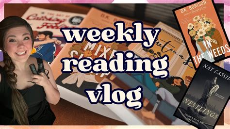 WEEKLY READING VLOG A Romance And Horror Reads A Trip To The New